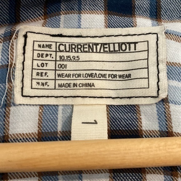 Current Elliott Button Up - Picture 3 of 6